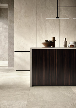 SLIMTECH NEXTONE NEXT WHITE - Porcelain stoneware wall/floor tiles with stone effect by LEA CERAMICHE - view 3